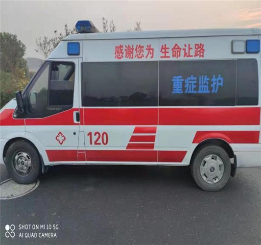 思礼镇救护车出租服务案例3